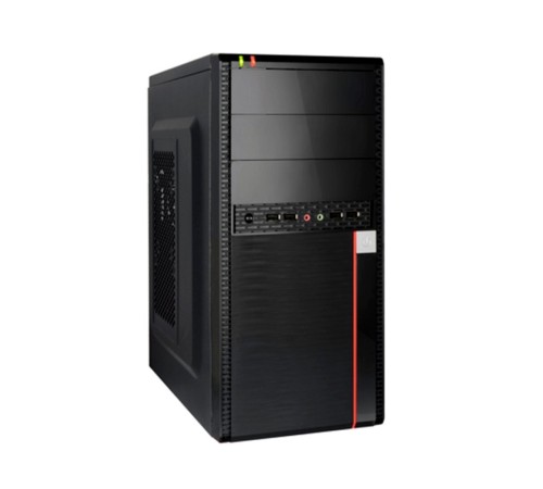 Exegate EX284033RUS Корпус Minitower BA-204U Black, mATX, <AA350, 80mm>, 2*USB+2*USB3.0, Audio