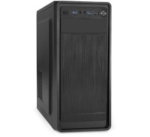 Exegate EX287372RUS Корпус Miditower ExeGate XP-332UC-XP350 (ATX, XP350 с вент. 12см, 2*USB3.0+1*TypeC, аудио, черный)