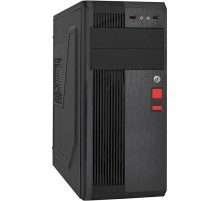 Exegate EX294577RUS Корпус Miditower  UN-605B-UN600 (ATX, БП UN600 с вент. 12см, 2*USB, аудио, блокировка, черный)