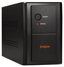 Exegate EP285515RUS ИБП ExeGate SpecialPro UNB-2000.LED.AVR.EURO.RJ.USB <2000VA/1200W, LED, AVR, 4 евророзетки, RJ45/11, USB, Black>