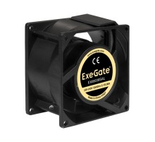 Exegate EX289001RUS Вентилятор 220В ExeGate EX08038SAL (80x80x38 мм, Sleeve bearing (подшипник скольжения), подводящий провод 30 см, 2400RPM, 36dBA)