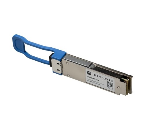 Трансивер MikroTik QSFP28 optical module XQ+31LC10D, SM, 10km, 100G (XQ+31LC10D) Трансивер MikroTik QSFP28 optical module XQ+31LC10D, SM, 10km, 100G (XQ+31LC10D)