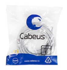 Патч-корд f/utp, категория 6, 2xrj45/8p8c, серый, lszh, 15м Cabeus PC-FTP-RJ45-Cat.6-15m-LSZH Патч-корд F/UTP, категория 6, 2xRJ45/8p8c, экранированный, серый, LSZH, 15м (PC-FTP-RJ45-Cat.6-15m-LSZH)