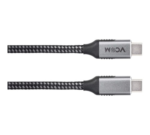 Кабель USB3.2 Gen2X2, CM->CM, 20Gbs, 100WT, 4KX60Hz, All shell, 1.8m VCOM <CU420M-1.8M> Кабель VCOM USB 3.1 Type-C M/USB 3.1 Type-C M (CU420M-1.8M) Кабель USB3.2 Gen2X2, CM->CM, 20Gbs, 100WT, 4KX60Hz, All shell, 1.8m VCOM <CU420M-1.8M> Кабель VCOM USB 3.1 Type-C M/USB 3.1 Type-C M (CU420M-1.8M)