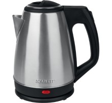 Чайник электрический Scarlett SC-EK21S25 1.5л. 1350Вт серебристый (корпус: нержавеющая сталь)