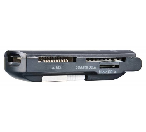 Устройство чтения карт памяти USB2.0 Buro BU-CR-108 черный Устройство чтения карт памяти USB2.0 Buro BU-CR-108 черный