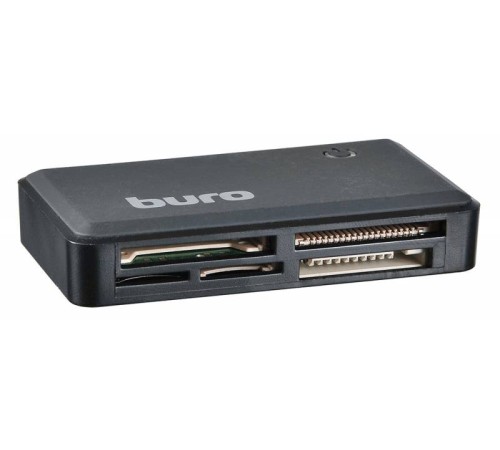 Устройство чтения карт памяти USB2.0 Buro BU-CR-151 черный Устройство чтения карт памяти USB2.0 Buro BU-CR-151 черный