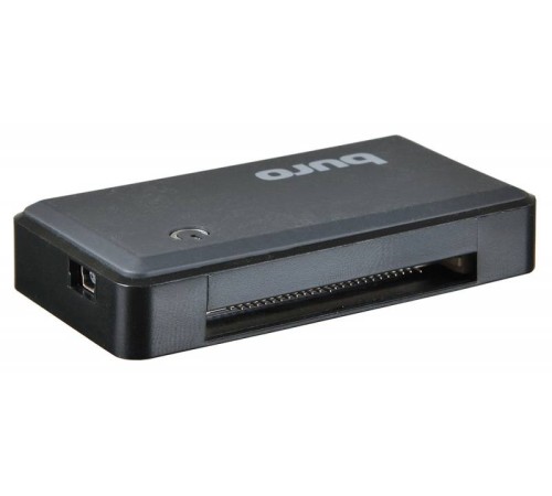 Устройство чтения карт памяти USB2.0 Buro BU-CR-151 черный Устройство чтения карт памяти USB2.0 Buro BU-CR-151 черный