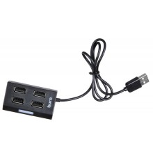 Разветвитель USB 2.0 Buro BU-HUB4-U2.0 4порт. черный