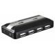 Разветвитель USB 2.0 Buro BU-HUB7-U2.0 7порт. черный