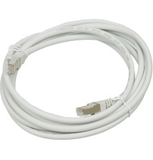 Патч-корд Lanmaster FTP LAN-PC45/S6A-3.0-GY вилка RJ-45-вилка RJ-45 кат.6А 3м серый LSZH (уп.:1шт)