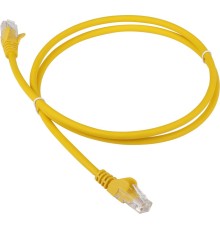 Патч-корд Lanmaster UTP LAN-PC45/U5E-2.0-YL вилка RJ-45-вилка RJ-45 кат.5е 2м желтый LSZH (уп.:1шт)