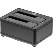 Док-станция для HDD AgeStar 3UBT8 SATA III пластик/алюминий черный 2