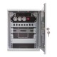 Шкаф коммутационный ЦМО (ШРН-12.255-10) настенный 12U 320x305мм пер.дв.стекл 100кг серый