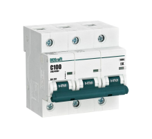 Выключатель автоматический модульный 3п C 100А 10кА ВА-201 DEKraft 13009DEK