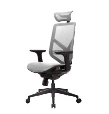 Премиум эргономичное кресло GT Chair Tender Form M, серый