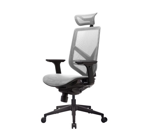 Премиум эргономичное кресло GT Chair Tender Form M, серый