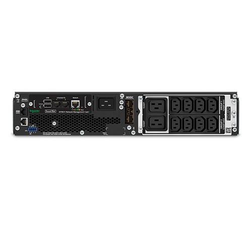 ИБП со встроенной сетевой картой APC by Schneider Electric APC Smart-UPS SRT 3000VA Network Card (SRT3000RMXLI-NC) ИБП со встроенной сетевой картой APC by Schneider Electric APC Smart-UPS SRT 3000VA Network Card (SRT3000RMXLI-NC)