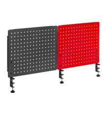 Перфо-борд (доска) для организации рабочего места FoxGear FG-DAZZL-2P, черный