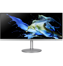 Монитор 34'' ACER  CB342CUsemiphuzx 21:9, IPS, 3440x1440, 4 , 1ms,  400 HDR Peakcd, 75Hz, 1xHDMI(2.0) + 1xDP(1.2) + 1xType-C(65W) + RJ45 + Audio out + USB 3.0x2+USB-B , 3Wx2,  H.Adj. 150 (UM.CB2EE.016)
