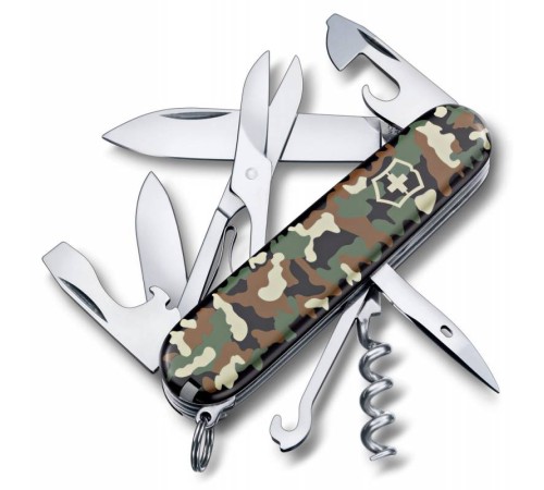 Нож перочинный Victorinox Climber (1.3703.94) 91мм 14функций камуфляж карт.коробка