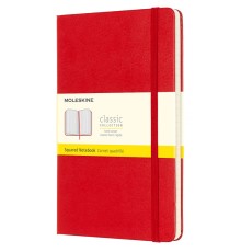 Блокнот Moleskine CLASSIC QP061R Large 130х210мм 240стр. клетка твердая обложка красный