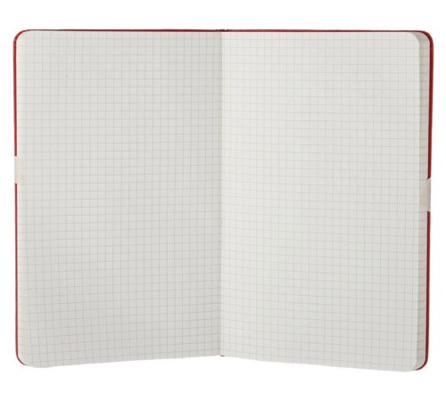 Блокнот Moleskine CLASSIC QP061R Large 130х210мм 240стр. клетка твердая обложка красный