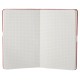 Блокнот Moleskine CLASSIC QP061R Large 130х210мм 240стр. клетка твердая обложка красный