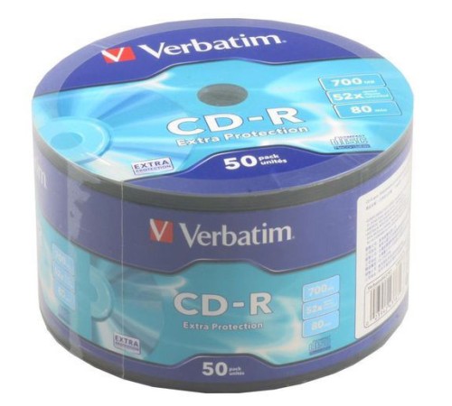 Диск CD-R Verbatim 700Mb 52x bulk (50шт) (43787) Диск CD-R Verbatim 700Mb 52x bulk (50шт) (43787)