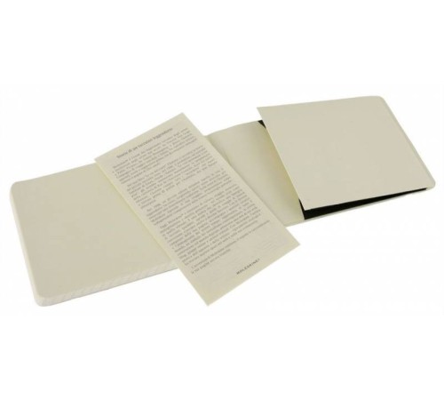Блокнот Moleskine REPORTER SOFT QP811 Pocket 90x140мм 192стр. линейка мягкая обложка черный