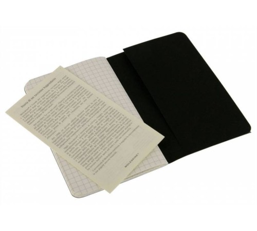 Блокнот Moleskine CAHIER JOURNAL QP312 Pocket 90x140мм обложка картон 64стр. клетка черный (3шт) Блокнот Moleskine CAHIER JOURNAL QP312 Pocket 90x140мм обложка картон 64стр. клетка черный (3шт)
