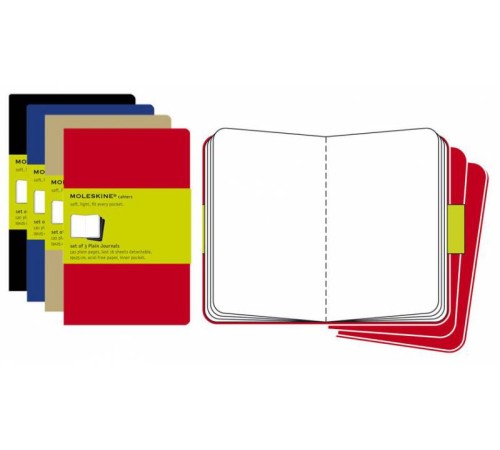 Блокнот Moleskine CAHIER JOURNAL CH123 XLarge 190х250мм обложка картон 120стр. нелинованный клюквенный (3шт) Блокнот Moleskine CAHIER JOURNAL CH123 XLarge 190х250мм обложка картон 120стр. нелинованный клюквенный (3шт)