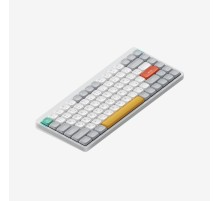 Беспроводная механическая клавиатура QMK Nuphy AIR75v2 Ionic White, RGB, Hot Swap, Red Switch