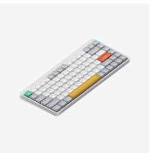 Беспроводная механическая клавиатура QMK Nuphy AIR75v2 Ionic White, RGB, Hot Swap, Aloe Switch