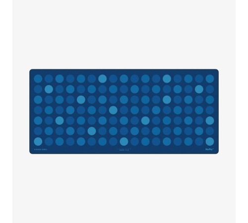 Коврик на рабочий стол Nuphy Deskmat G80 (Mystic Indigo)