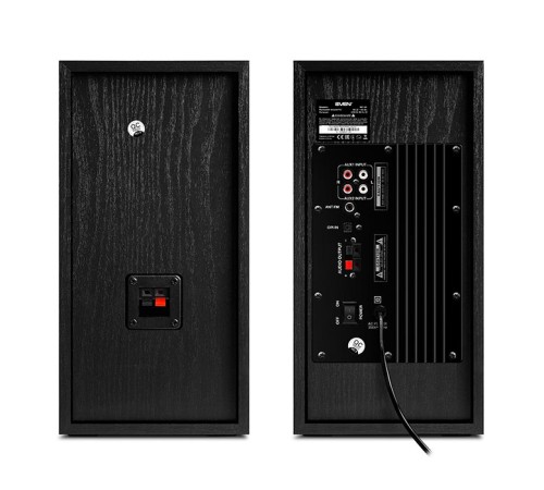 SVEN MC-20, чёрный, акустическая система 2.0, мощность 2x45Вт (RMS), FM-тюнер, USB/microSD, дисплей, пульт ДУ, Bluetooth, Optical SVEN MC-20 (SV-014438) SVEN MC-20, чёрный, акустическая система 2.0, мощность 2x45Вт (RMS), FM-тюнер, USB/microSD, дисплей, пульт ДУ, Bluetooth, Optical SVEN MC-20 (SV-014438)