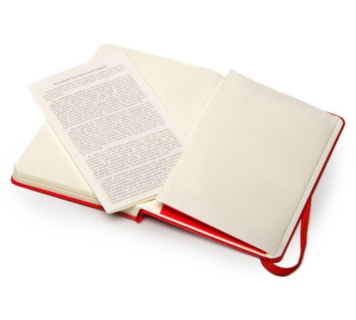 Блокнот для рисования Moleskine ART SKETCHBOOK ARTQP063R Large 130х210мм 104стр. твердая обложка красный