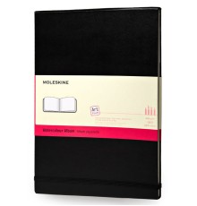 Блокнот для акварели Moleskine ART WATERCOLOR ARTMM804 Large 130х210мм 72стр. твердая обложка черный
