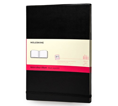 Блокнот для акварели Moleskine ART WATERCOLOR ARTMM804 Large 130х210мм 72стр. твердая обложка черный Блокнот для акварели Moleskine ART WATERCOLOR ARTMM804 Large 130х210мм 72стр. твердая обложка черный