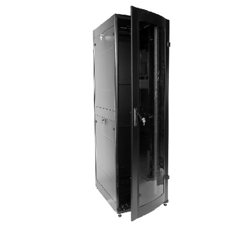 Шкаф серверный ЦМО (ШТК-МП-42.6.10-1ААА-9005) напольный 42U 600x1000мм пер.дв.стекл задн.дв.спл.стал.лист 2 бок.пан. 1350кг черный 785мм 165кг 180град. 42мм Шкаф серверный ЦМО (ШТК-МП-42.6.10-1ААА-9005) напольный 42U 600x1000мм пер.дв.стекл задн.дв.спл.стал.лист 2 бок.пан. 1350кг черный 785мм 165кг 180град. 42мм