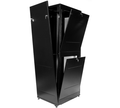Шкаф серверный ЦМО (ШТК-МП-42.6.10-1ААА-9005) напольный 42U 600x1000мм пер.дв.стекл задн.дв.спл.стал.лист 2 бок.пан. 1350кг черный 785мм 165кг 180град. 42мм Шкаф серверный ЦМО (ШТК-МП-42.6.10-1ААА-9005) напольный 42U 600x1000мм пер.дв.стекл задн.дв.спл.стал.лист 2 бок.пан. 1350кг черный 785мм 165кг 180град. 42мм