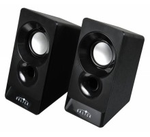 Колонки Оклик OK-165 2.0 черный 6Вт