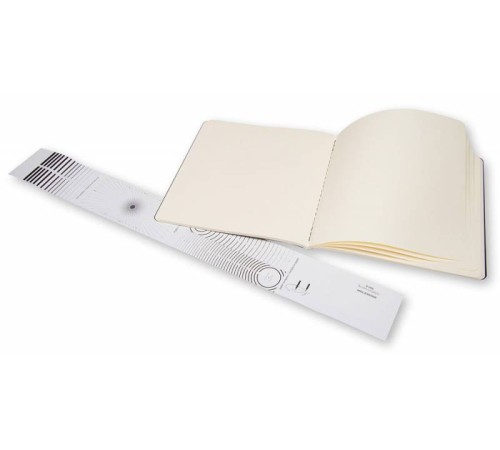 Блокнот для рисования Moleskine ART CAHIER SKETCH ALBUM ARTSKA5 190x190мм обложка картон 88стр. черный