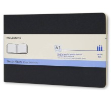 Блокнот для рисования Moleskine ART CAHIER SKETCH ALBUM ARTSKA3 Large 130х210мм обложка картон 88стр. черный