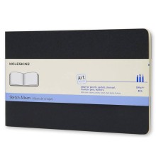 Блокнот для рисования Moleskine ART CAHIER SKETCH ALBUM ARTSKA3 Large 130х210мм обложка картон 88стр. черный