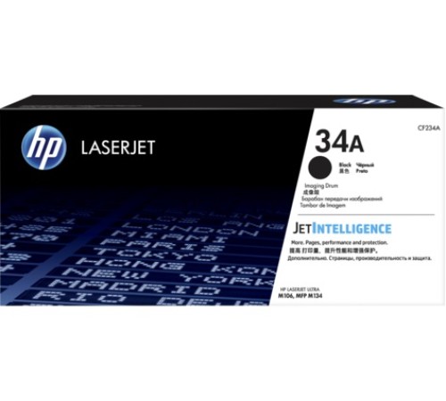Блок фотобарабана HP 34A CF234A черный ч/б:9200стр. для LJ Pro M106/M134 HP