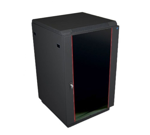 Шкаф телекоммуникационный напольный 18U (600x800) дверь стекло, цвет чёрный (ШТК-М-18.6.8-1ААА-9005) Шкаф телекоммуникационный напольный 18U (600x800) дверь стекло, цвет чёрный (ШТК-М-18.6.8-1ААА-9005)
