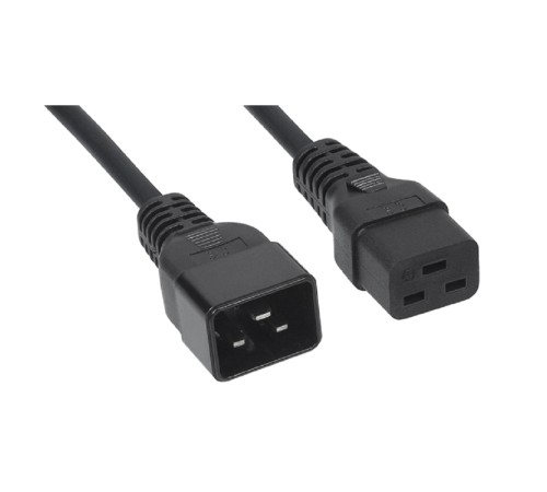 Кабель питания Cabeus PC-IEC19-IEC20-1.8M Кабель питания IEC 320 C19 - IEC 320 C20 (3x1.5), 16A, прямая вилка, 1.8м (PC-IEC19-IEC20-1.8M) Кабель питания Cabeus PC-IEC19-IEC20-1.8M Кабель питания IEC 320 C19 - IEC 320 C20 (3x1.5), 16A, прямая вилка, 1.8м (PC-IEC19-IEC20-1.8M)