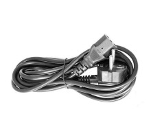 5bites Кабель питания PC207-10A IEC-320-C13 / CEE 7/7 SHCUKO / 220V / 3G*0.75MM / 1M
