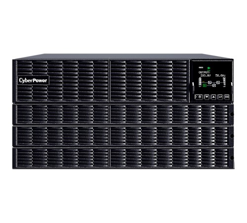CyberPower OLS10KERT5U ИБП {Online, 10000VA/10000W USB/RS-232/Dry/EPO/SNMP/CloudCard/(4 IEC С13, 4 IEC C19, terminal block)/bat.detect./МВ NEW}